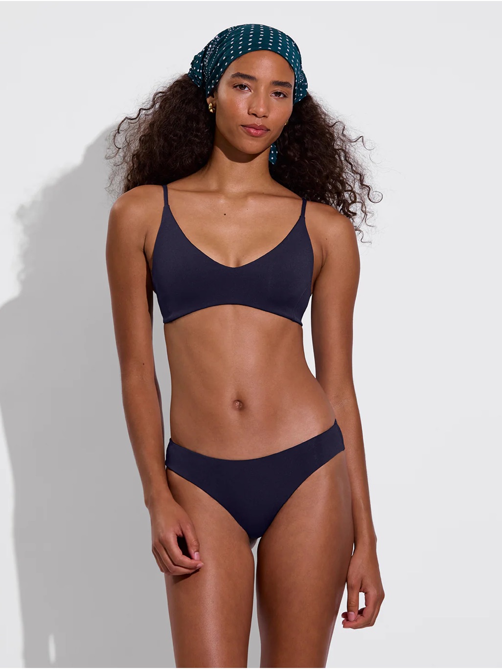 Women’s Navy (Sprint) Minimal Bikini Top Left On Friday